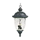 Maxim Lighting 3428WGOB Carriage House DC 3-Lights 120W Outdoor Hanging Lantern