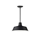 Maxim Lighting 35019BK Pier M 1-Light 60W Black Pendant