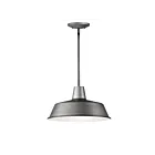 Maxim Lighting 35019WZ Pier M 1-Light 60W Weathered Zinc Pendant