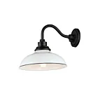 Maxim Lighting Granville 35114WTBK White/Black 60W Outdoor Wall Mount
