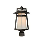 Maxim Lighting Calistoga 3530SWAE 1-Light 60W Adobe Outdoor Post Lantern