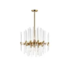 Maxim Lighting 38405CLHR Divine 8-Lights 480W Heritage Incandescent Chandelier