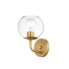 Maxim Lighting Branch 38411CLNAB 1-Light Natural Aged Brass Wall Sconce