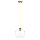 Maxim Lighting 38419CLNAB Branch 1-Light 60W Natural Aged Brass Pendant