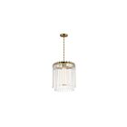 Maxim Lighting 38421CLNAB 1-Light 13W Natural Aged Brass Pendant