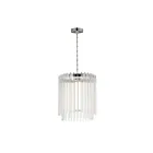Maxim Lighting 38421CLPN 1-Light 13W Polished Nickel Pendant