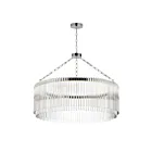 Maxim Lighting 38423CLPN 1-Light 40W Polished Nickel Chandelier