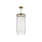 Maxim Lighting 38426CLNAB 1-Light 39W Natural Aged Brass Pendant