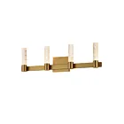 Maxim Lighting 38444IBNAB 4-Lights 16W Natural Aged Brass Bath Vanity Light