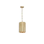 Maxim Lighting 39131WBR 1-Light 100W Weathered Brass Pendant