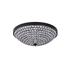 Maxim Lighting 39871BCBZ Glimmer 4-Lights 4W Bronze Flush Mount