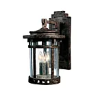 Maxim Lighting Santa Barbara VX 40034CDSE Sienna 120W Outdoor Wall Mount