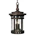 Maxim Lighting 40039CDSE Santa Barbara VX 3-Lights 120W Outdoor Hanging Lantern