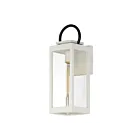 Maxim Lighting Nassau Vivex 40314CLWTBK White/Black 60W Outdoor Wall Mount