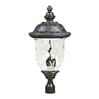 Maxim Lighting Carriage House VX 40421WGOB 3-Lights 120W Oriental Bronze Outdoor Post Lantern