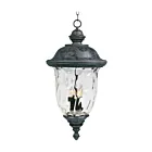 Maxim Lighting 40427WGOB Carriage House VX 3-Lights 120W Outdoor Hanging Lantern
