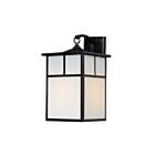Maxim Lighting Coldwater 4054WTBK Black 60W Outdoor Wall Mount