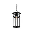 Maxim Lighting 40629CLBK Clyde Vivex 1-Light 60W Black Pendant
