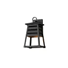 Maxim Lighting Shutters 40632BK Black 60W Outdoor Wall Mount