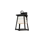 Maxim Lighting Shutters 40632WTBK Black 60W Outdoor Wall Mount