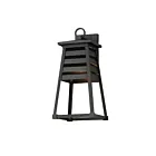 Maxim Lighting Shutters 40634BK Black 60W Outdoor Wall Mount