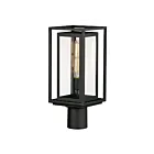 Maxim Lighting 40660CDBK 60W Black Post Top Light
