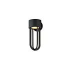 Maxim Lighting 40682BK 1-Light 12W Black Outdoor Wall Mount
