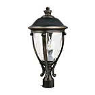 Maxim Lighting Camden VX 41421WGGO 3-Lights 120W Golden Bronze Outdoor Post Lantern