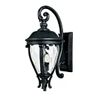 Maxim Lighting Camden VX 41426WGBK Black 120W Outdoor Wall Mount