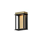 Maxim Lighting Rincon 50752BKGLD Black/Gold 14W Outdoor Wall Mount