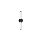 Maxim Lighting Tubo 52502WTBK 1-Light 24W Black Vanity Light