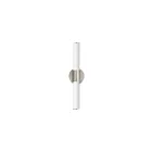 Maxim Lighting Tubo 52502WTSN 1-Light 24W Satin Nickel Vanity Light