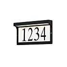 Maxim Lighting Address 53610BK Black 6W Outdoor Wall Mount