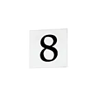 Maxim Lighting 53668WT House Number