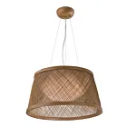 Maxim Lighting 54374NA Bahama 1-Light 12W Natural Pendant