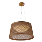 Maxim Lighting 54376NA Bahama 1-Light 15W Natural Pendant