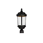 Maxim Lighting Dover LED 55021CDBZ 1-Light 12W Bronze Outdoor Post Lantern