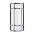 Maxim Lighting Moon Ray 55571WTSN Satin Nickel 15W Outdoor Wall Mount