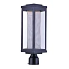 Maxim Lighting Salon LED 55900MSCBK 1-Light Black 12W Outdoor Post Mount
