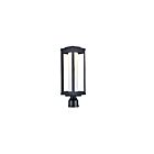 Maxim Lighting Salon LED 55900SWBK 1-Light Black 12W Outdoor Post Mount