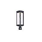 Maxim Lighting Salon LED 55900WGBK 1-Light Black 12W Outdoor Post Mount