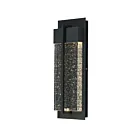 Maxim Lighting Cascade 56193BGBK Black 12W Outdoor Wall Mount