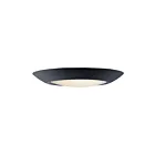 Maxim Lighting 57413WTBK Diverse 1-Light 11W Black Flush Mount