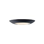 Maxim Lighting 57613WTBK Diverse 1-Light 13.5W Black Flush Mount
