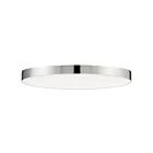 Maxim Lighting 57664WTPC Trim 1-Light 20W Polished Chrome Flush Mount