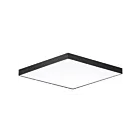 Maxim Lighting 57669WTBK Trim 1-Light 20W Black Flush Mount