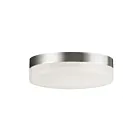 Maxim Lighting 57682CLFTSN 1-Light 15W Satin Nickel Flush Mount