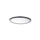 Maxim Lighting 57715WTSN Wafer 1-Light 20W Satin Nickel Flush Mount