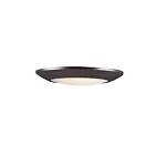 Maxim Lighting 57850WTBZ Diverse 1-Light 18W Bronze Flush Mount