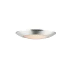 Maxim Lighting 57850WTSN Diverse 1-Light 18W Satin Nickel Flush Mount
